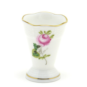 Art hand Auction Herend Vienna Rose Simple Liqueur Cup (S) Hand-painted Porcelain Wine Cup Tableware Made in Hungary Brand New Herend, Tableware, Western-style tableware, others