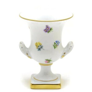 Art hand Auction Herend Millefleurs 1, 000 Vase à fleurs (06437) Base Ampire (avec piédestal) Vase à fleurs en porcelaine peint à la main Fabriqué en Hongrie Tout neuf Herend, meubles, intérieur, Accessoires intérieurs, vase