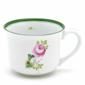 Art hand Auction Herend Vienna Rose Cup Hand-painted Porcelain Western Tableware Coffee/Tea/Milk Cup Tableware Floral Pattern Made in Hungary Brand New Herend, Tea utensils, Mug, Ceramic