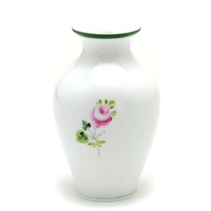 Art hand Auction Herend Vienna Rose Vase (07003) Vase décoratif en porcelaine peinte à la main, vase à fleurs, arrangement de fleurs, ornement, fait en Hongrie, Herend tout neuf, meubles, intérieur, Accessoires intérieurs, vase