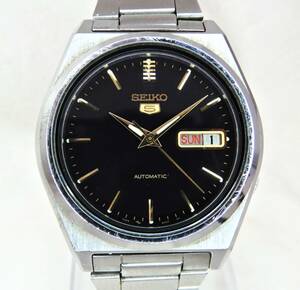 【JUNK品1円～】 SEIKO 5 AUTOMATIC / セイコー 5 オートマチック 7009-876A