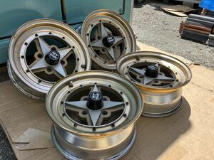 当時物！スーパースター　SS01 ワークエキップ　SSR ワタナベ　ハヤシ　スピードスター 深リム 旧車 AE86 GX71 GZ10 GA60 リバレル　