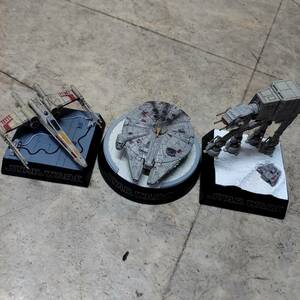 TOMYスターウォーズジオラマコレクションX-WING・ファルコン号・AT-AT3セット