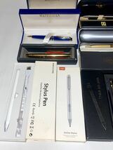 【１円～】 美品 MONT BLANC PARKER PILOT SAILOR WATERMAN モンブラン まとめ　セット ペン先14K 18k 万年筆 筆記用具 ステーショナリー_画像3