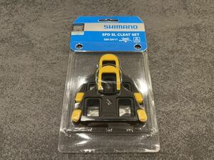  SHIMANO シマノ　クリートセット　SM-SH11 SPD-SLクリート　イエロー　黄色　新品 未使用品　