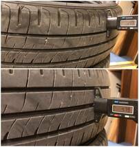 即決中古 ダンロップ エナセーブ 2020年製 4本 ENASAVE EC204 165/60R15 73V パンク修理痕なし ラジアル ハスラー キャスト アクティバ等に_画像5