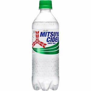 アサヒ飲料 500ml×24本 ピュアボトル 三ツ矢サイダー 12