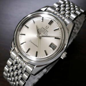 * dead S class!! finest quality goods #OMEGA Seamaster Chrono meter Cal,564#SP168,024*OH settled 