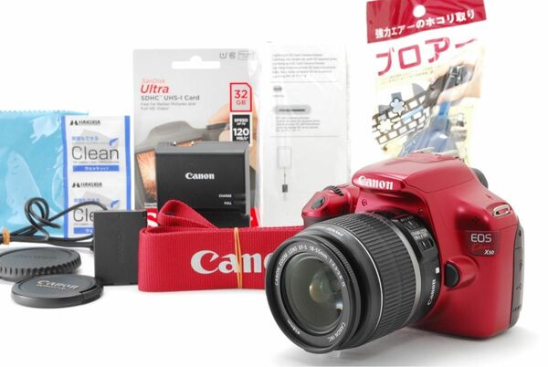 美品 Canon キヤノン Eos Kiss X50 レンズセット SD(32GB)カード、おまけ付 ★1ヶ月保証★