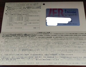 送料無料！ Jフロントリテイリング 株主優待カード 利用限度額300万円　男性名義