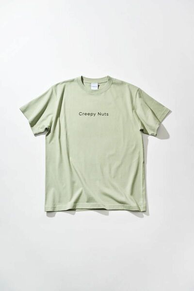 【新品】クリーピーナッツ　Creepy Nuts Logo T-shirts M セージグリーン