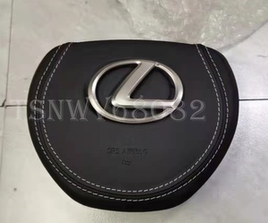 送料無料 LEXUS CT200 後期 RC USC10 ASC10 AVC10 GSC10 AVE30 ASE30 NＸ AGZ10 AYZ10 NX200t NX300hステッチ入りレザー エアバッグ カバー