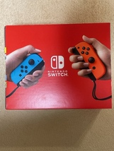 新品未開封 新モデル Nintendo Switch Joy-Con(L) ネオンブルー/(R) ネオンレッド HAD-S-KABAH 4902370550733 NEWモデル スイッチ 未使用品_画像2