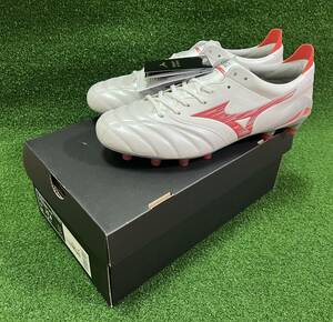 ミズノ【MIZUNO】MORELIA NEO IV JAPAN【モレリアネオIV】スーパーホワイトパール×レッド【P1GA243060】新品正規品