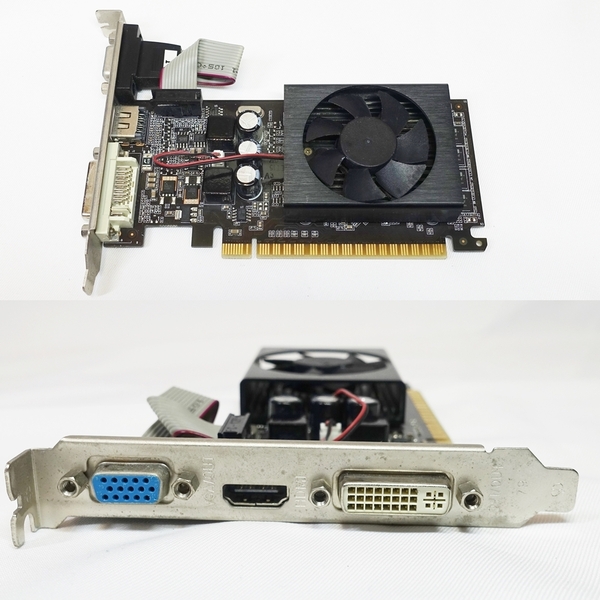 【送料無料】GeForce GT520 DDR3 1G PCI-E DVI D-Sub HDMI 【動作確認済】Fully worked 管理番号GP122