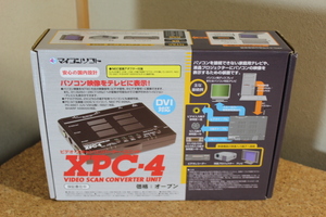 電波未使用品■新聞社 マイコンソフト　XPC-4　ビデオスキャンコンバーターユニット