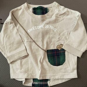 バースデイ ベビー長袖Tシャツ