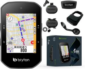 ブライトン Bryton Rider S500 サイクルコンピューター サイコン 自転車用ナビ 地図表示 GPS搭載 タッチスクリ