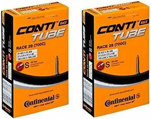2本セット コンチネンタル(Continental) チューブ Race28 700×20-25c 仏式 42mm [並行輸入品]