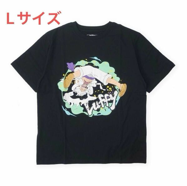 ONE PIECE ギア5 ニカ　Tシャツ　Lサイズ　ブラック