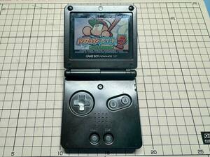 [ operation verification settled ] nintendo /Nintendo Game Boy Advance SP(GBASP) body AGS-00 one owner ki varnish black 