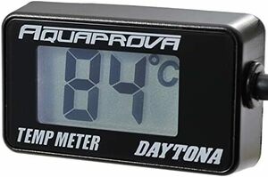 防水 バックライト デジタル バイク用 アクアプローバ コンパクト AQUAPROVA 油温水温計