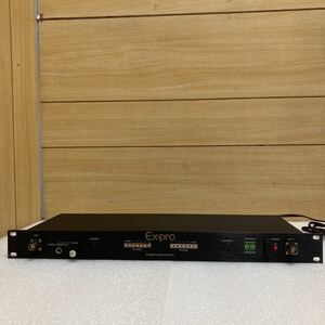 GXL8554 Ex-Pro ワイヤレスレシーバー PRO-10 音響機材オーディオ　通電確認済　現状品　1013