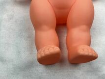 島田トーイ　キューピー人形　大　約45cm 日本製　ソフビ　当時物　未使用品_画像6