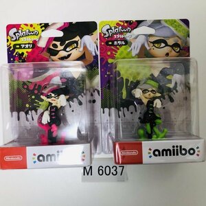 M6037 ●新品 未開封 即決●amiibo アオリ ホタル / シオカラーズ セット(アミーボ スプラトゥーン●Splatoon / Callie & Marie 2-Pack