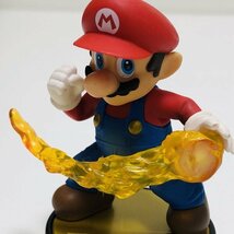 M5469 ●中古 即決●amiibo マリオ ファイアーボール (アミーボ 大乱闘スマッシュブラザーズシリーズ スーパー)●Mario FIRE BALL_画像2