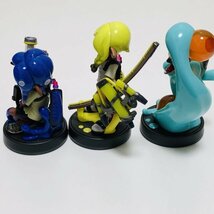 M6145 ●中古 即決●amiibo トリプルセット インクリング イエロー・オクトリング ブルー・コジャケ●アミーボ スプラトゥーン3_画像5