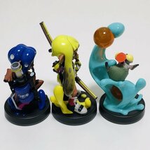 M6145 ●中古 即決●amiibo トリプルセット インクリング イエロー・オクトリング ブルー・コジャケ●アミーボ スプラトゥーン3_画像7