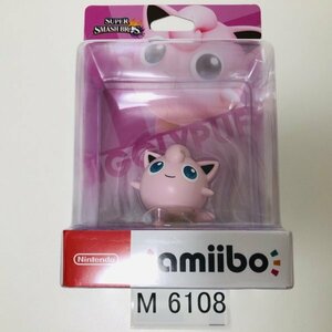 M6108 ●新品 ※箱凹み 未開封 即決●amiibo プリン (アミーボ 大乱闘スマッシュブラザーズ●