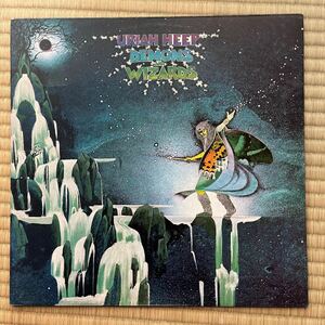 LP Damons And Wizards/Uriah Heep UK盤