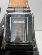 COACH ペアウォッチ/W022A/W522A クォーツ メンズ/レディース腕時計 箱付き_画像4