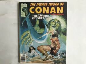 The Savage Sword of Conan the Barbarian [ Conan ](ma- bell комиксы ) Marvel Comics Vol. 1 No. 56 Sept.1980 год английская версия 