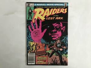 Raiders of the Lost Ark Raider s/ spill bar g/ Lucas (ma- bell comics ) Marvel Comics 1981 year English version #1