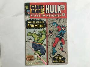 The Incredible Hulk чернила retibru* Халк / Giant-man (ma- bell комиксы ) Marvel Comics 1965 год английская версия #67