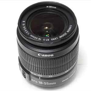 Canon レンズ EF-S 18-55mm F3.5-5.6 IS Ⅱ 訳あり キヤノン ズームレンズ MACRO 0.25m 0.8ft 送料510円 713の画像2