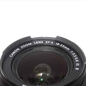 Canon レンズ EF-S 18-55mm F3.5-5.6 IS Ⅱ 訳あり キヤノン ズームレンズ MACRO 0.25m 0.8ft 送料510円 713の画像8