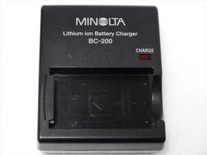 KONICA MINOLTA original charger BC-200 Konica Minolta battery charger NP-200 for postage 140 jpy gcp