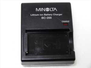KONICA MINOLTA original charger BC-200 Konica Minolta battery charger NP-200 for postage 140 jpy glf