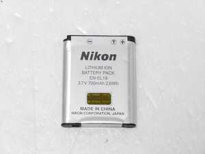 Nikon 純正 バッテリー EN-EL19 ニコン MH-66 用 バッテリーパック 電池 COOLPIX S7000 S6900 S6800 S6600 S6500 S6400　送料120円 667