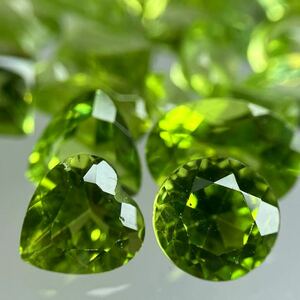 大量!!［天然ペリドットおまとめ］ M 100ct 裸石 宝石 peridot jewelry ジュエリー ルース　