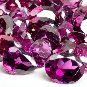 ［天然ロードライトガーネットおまとめ100ct］M ルース 裸石 宝石 ジュエリー jewelry garnet 柘榴石 DB0 ①