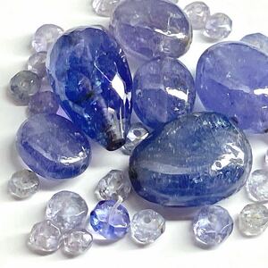 ［天然タンザナイトおまとめ］ M 20ct 裸石 宝石tanzanite jewelry ジュエリー ルース DI2