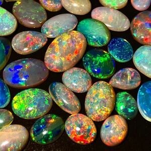 . color exceptionally effective!![ natural opal . summarize 100ct]M loose unset jewel gem jewelry jewelry opal. color rainbow DG5 ②
