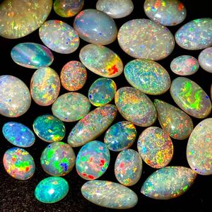 . color exceptionally effective!![ natural white opal . summarize 90ct]M loose unset jewel gem jewelry jewelry white opal. color rainbow ① DF8