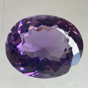 ★天然アメジスト27.326ct★m 約21.9×18.1mm ルース 裸石 emerald 宝石 ジュエリー amethyst