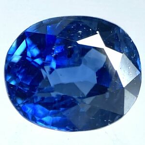 ［天然サファイア0.694ct］M 約5.1×4.2mmソーティング付 ルース 裸石 宝石 ジュエリー corundum コランダム sapphire jewelry テEA0